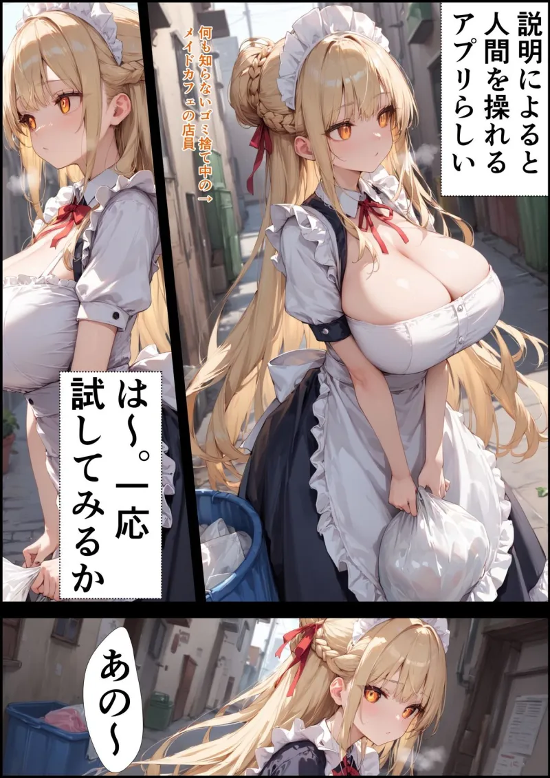 催眠巨乳メイドをひたすら●すやつ