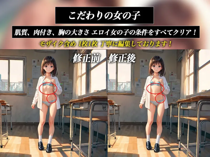 膨らみかけのつるペタおっぱいー女子の成長途中の美少女に種付けプレスー 大容量・高画質530P