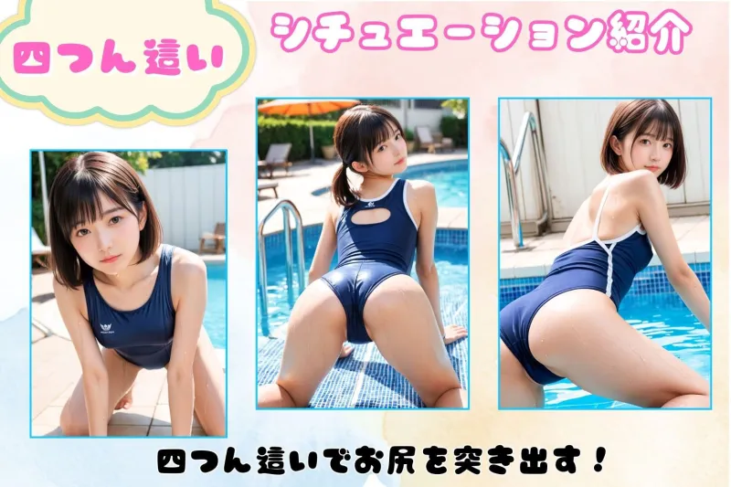 【水泳部】渚みさき！初のえっちな写真集発売！