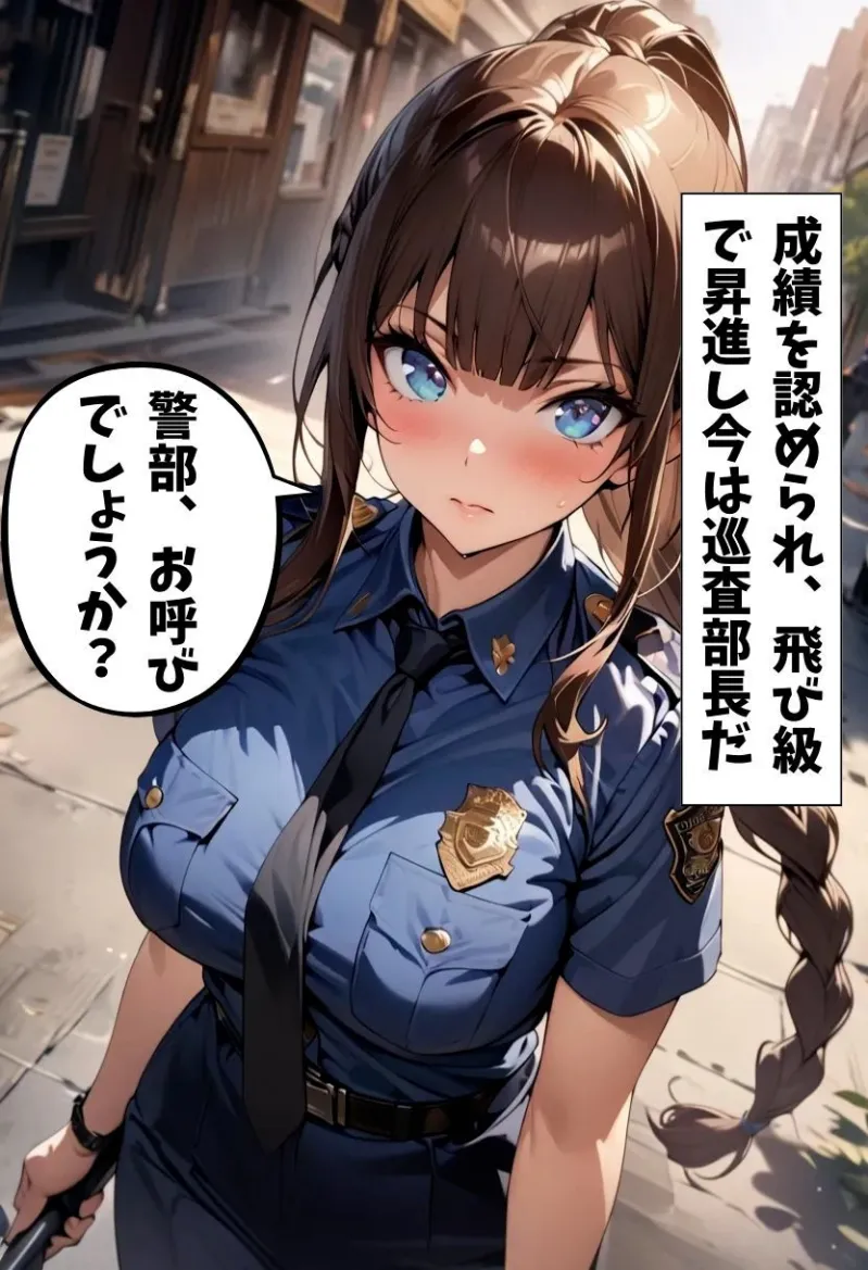 爆乳警察官の秘密の活動