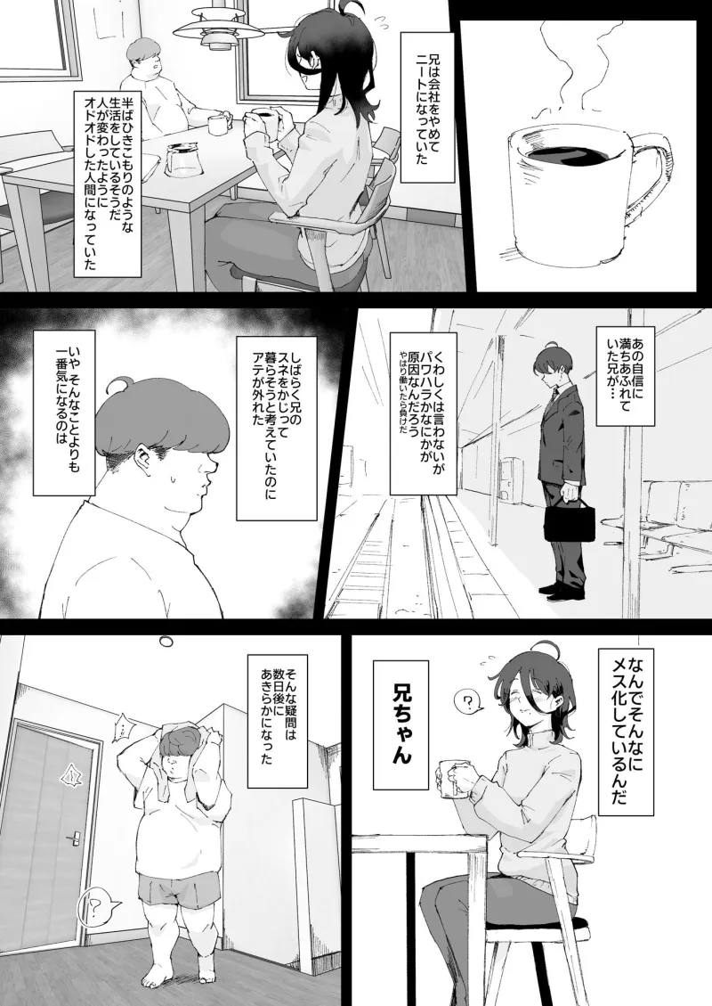 あに→よめ！ ～憧れだった兄がひさしぶりに会ったらメス兄になっていたのでお嫁さんにする～