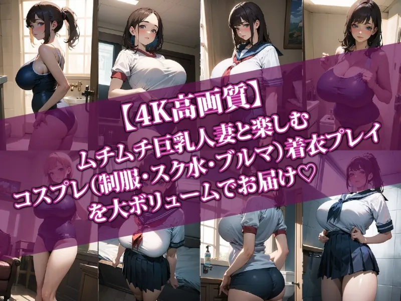 巨乳人妻とコスプレHしたらエロすぎて最高に抜けた件2