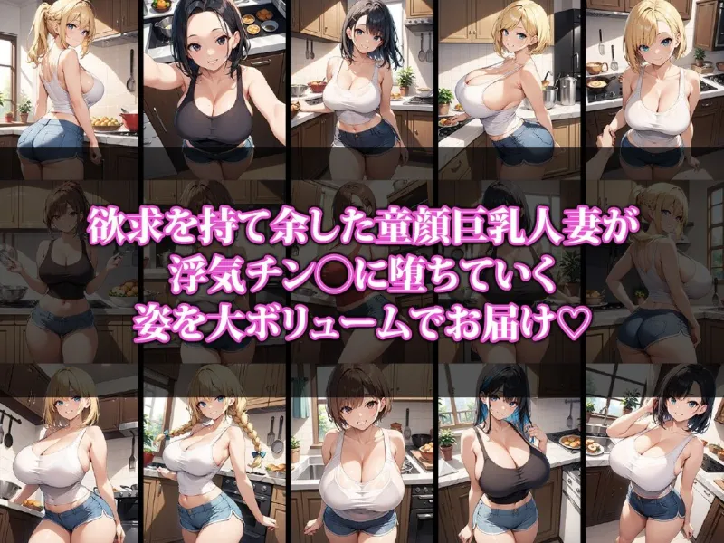 童顔巨乳人妻NTR