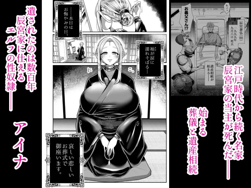 性奴隷エルフの相続問題について2～葬儀編～