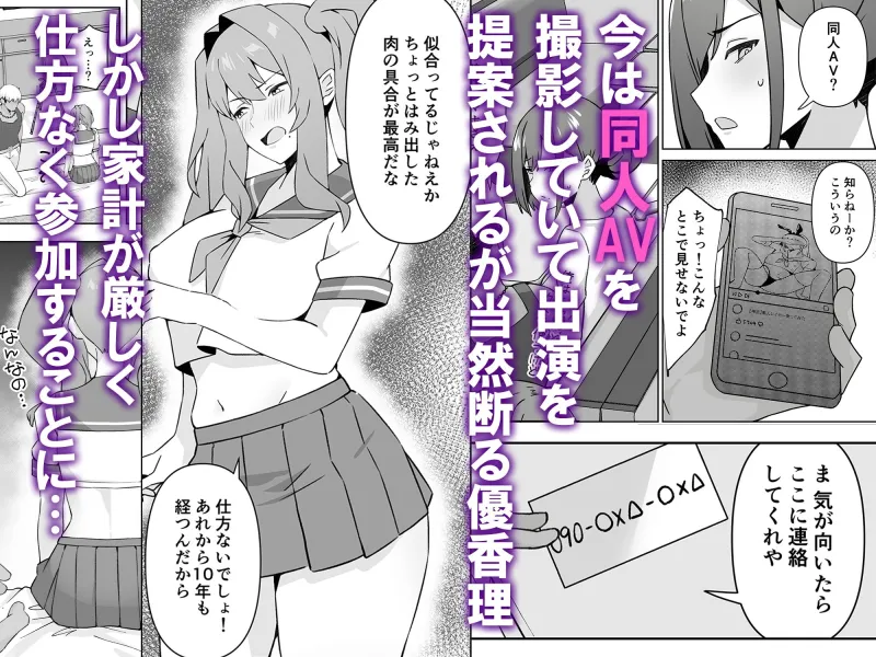 元コスプレイヤー人妻ゆかり（32）生活費を稼ぐため夫に内緒で同人AVデビュー
