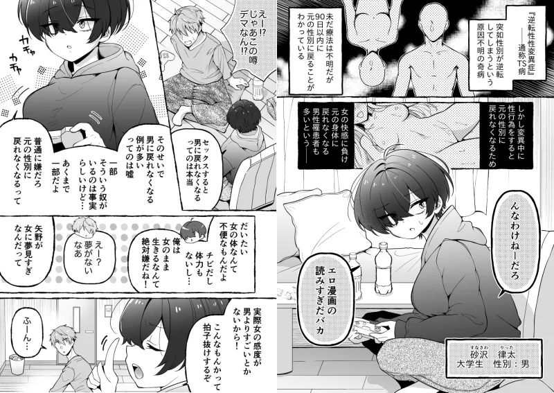 TSした俺が女に堕ちる90日